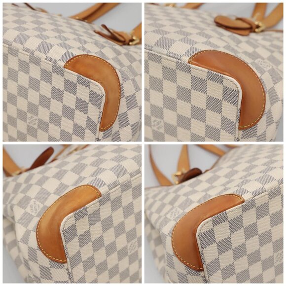 LOUIS VUITTON Damier Azur Hampstead MM Tote Bag - Picture 15 of 15